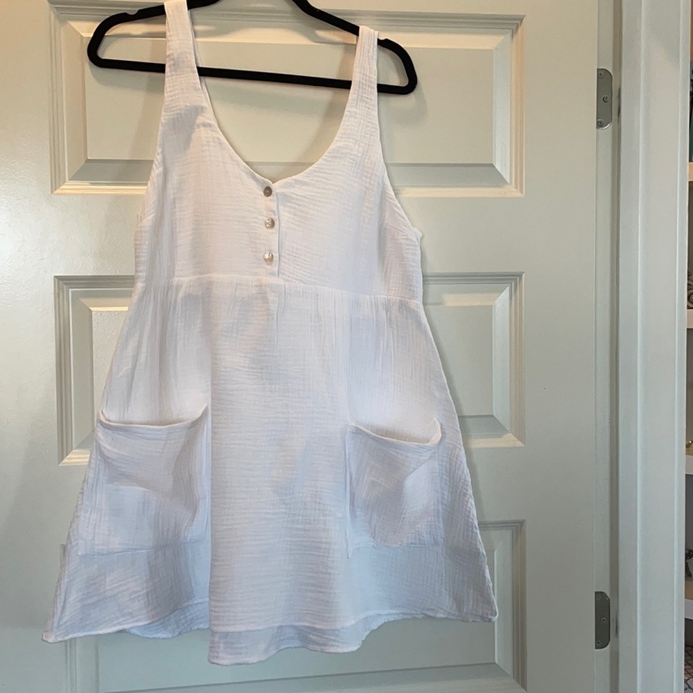 Small Show me your MuMu White Perfect Sundress
